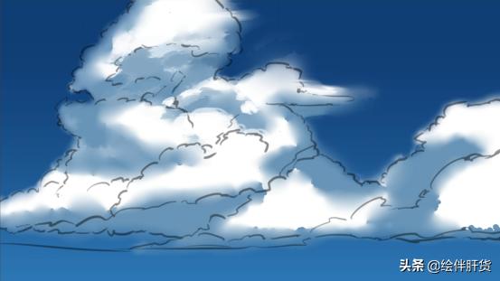 教你各种画云的正确和错误画法,怎么画云彩才好看