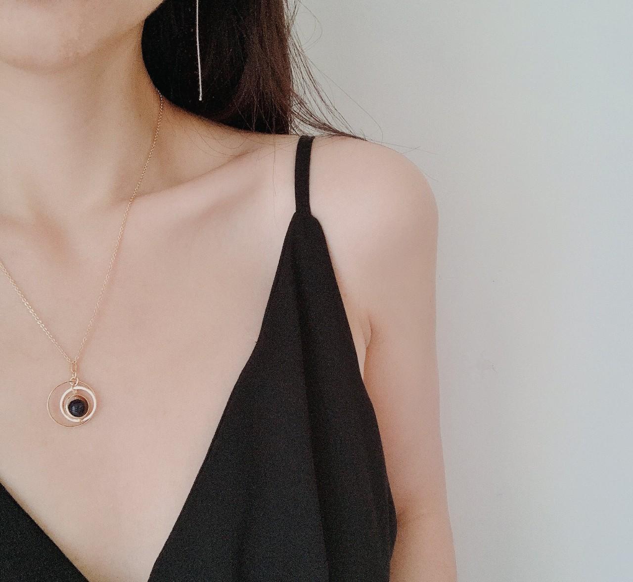 小仙女洋气毛衣有领,毛衣链轻奢小众高级感百搭