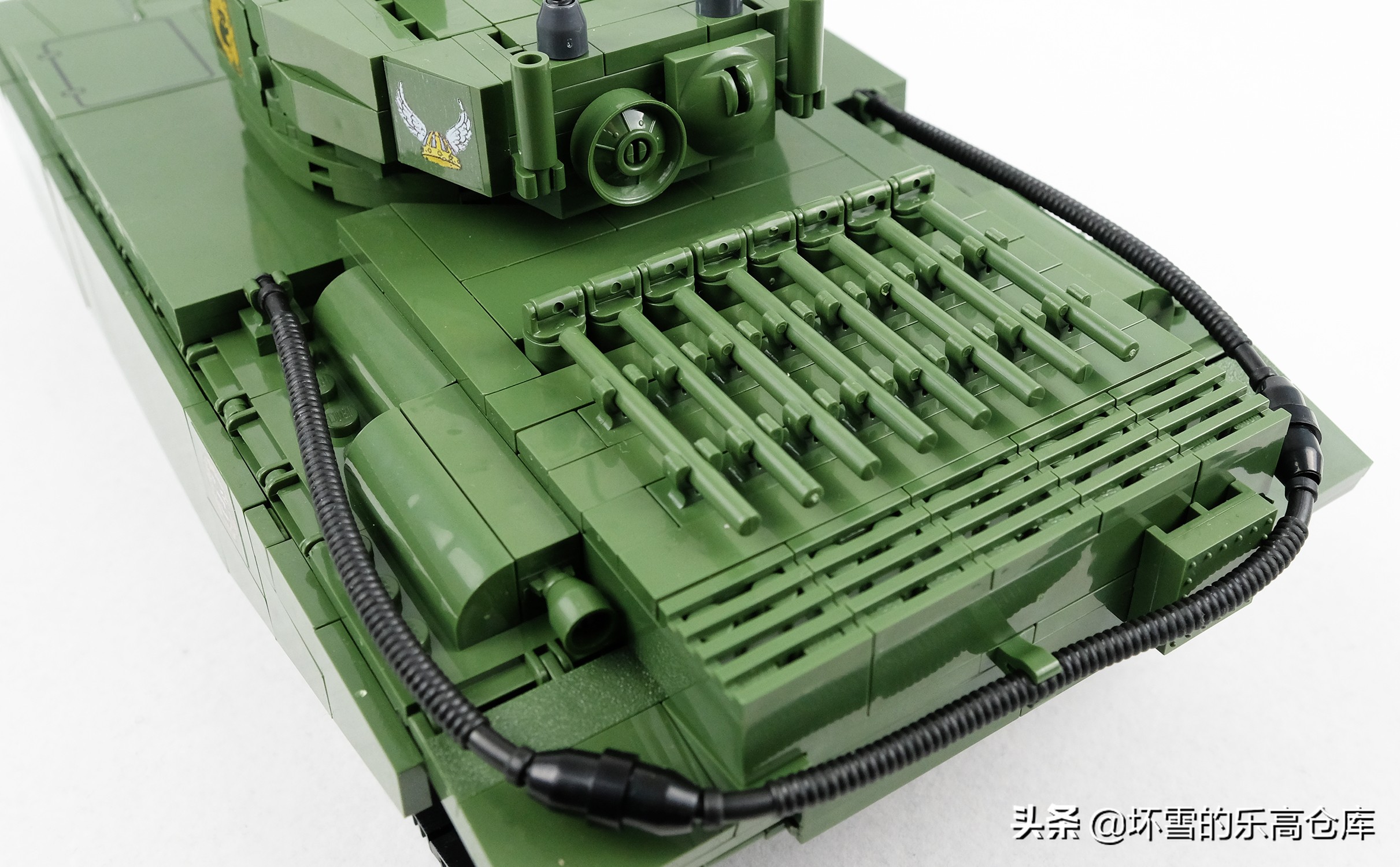 车可以吃胖，红茶不能洒：cobi积木百夫长mk1图文测评