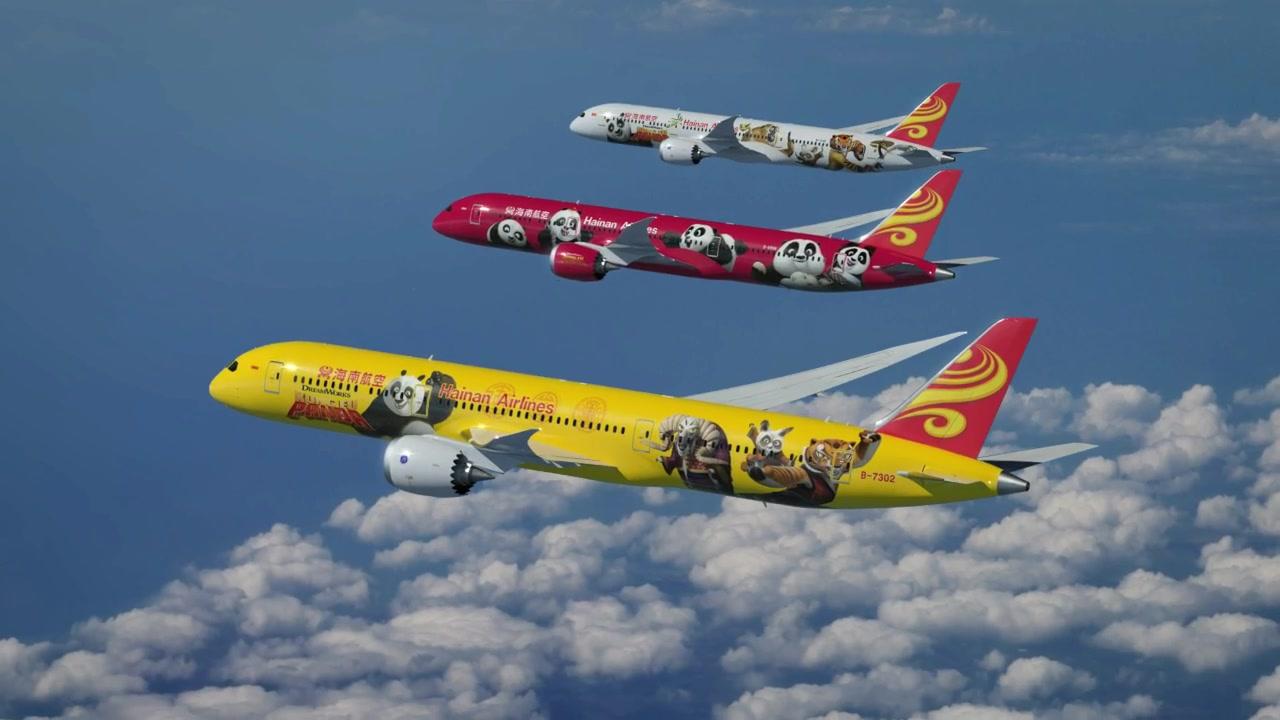 海南航空彩绘机价格,海南航空所有彩绘号