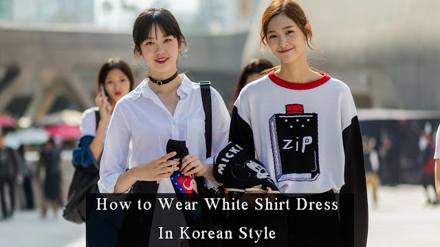 韩版衬衫裙怎么搭配好看,韩国条纹衬衫裙怎么穿