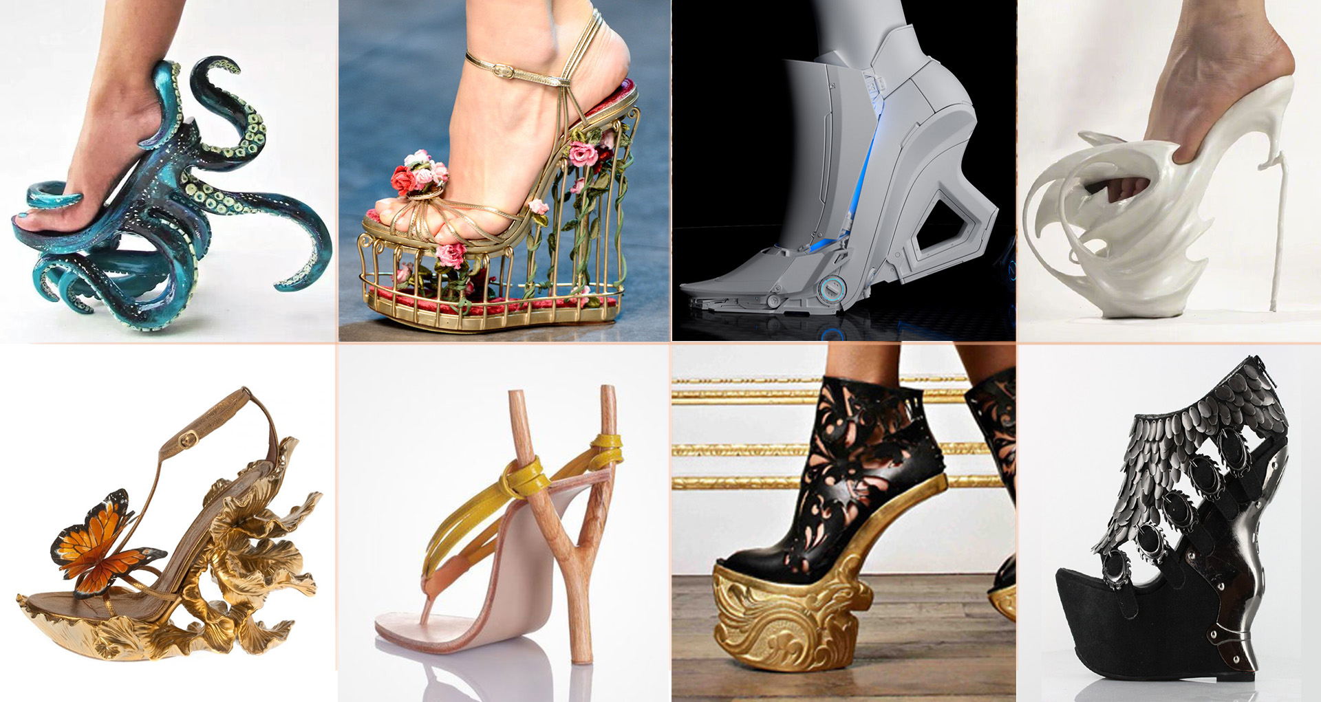 高跟鞋简单又好看的画法,小舞高跟鞋的画法