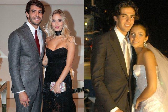 卡卡和2婚妻子秀恩爱!卡洛琳美若天仙!卡洛琳娜更是美艳不可方物