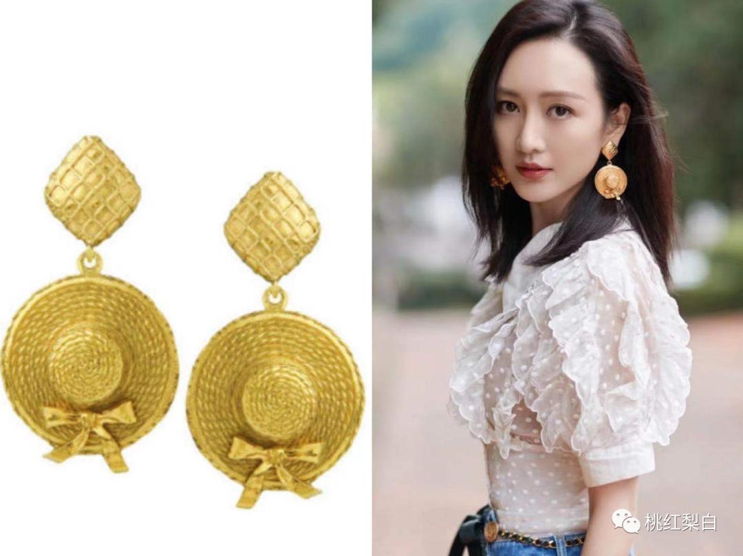 王鸥复古香奈儿,行走的种草机衣服