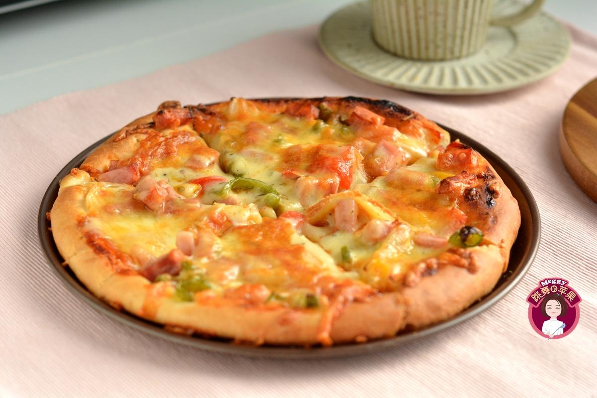 自己在家做的披萨饼怎么做,披萨皮饼底怎么在家做免揉