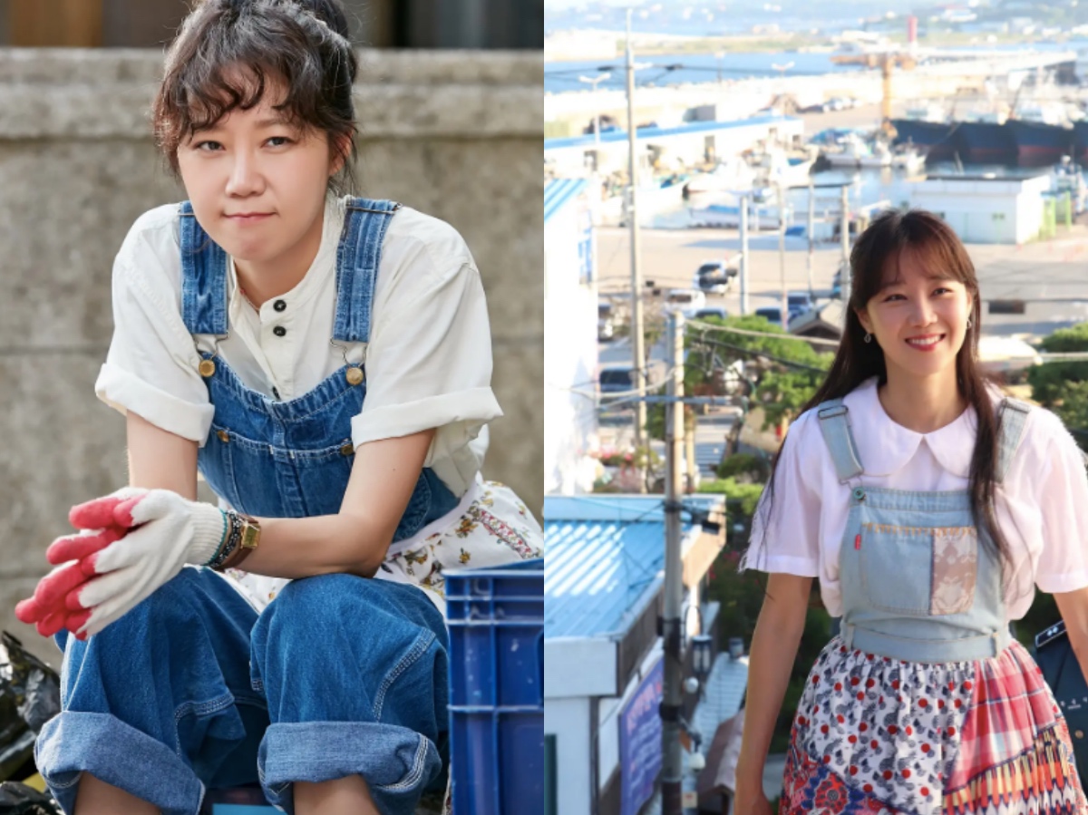 孔孝真《山茶花开时》穿搭盘点，背带裤叠穿好时髦