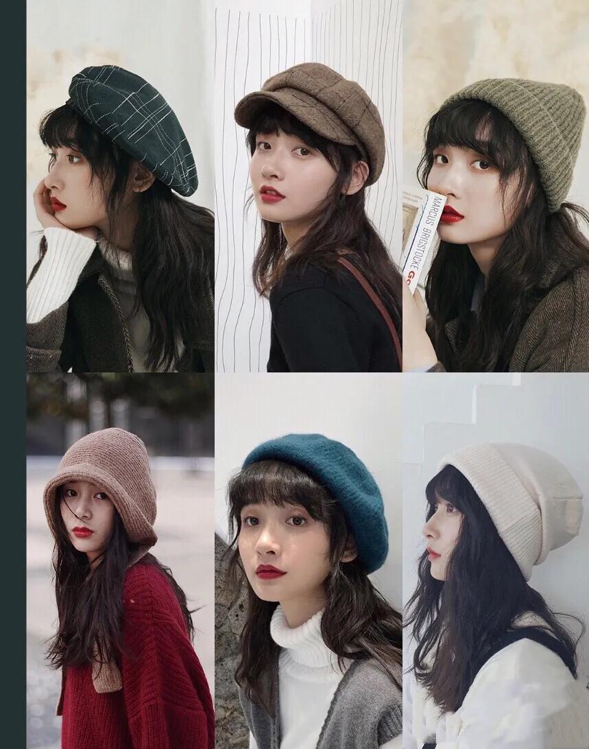 古风民族风配饰帽子儿童,灰色帽子配什么颜色配饰