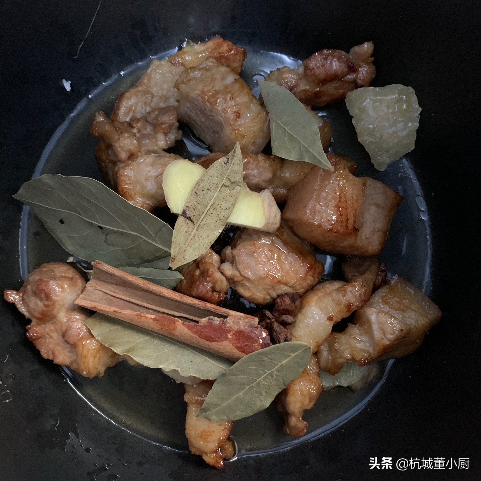 酱油肉墨鱼干,墨鱼干烧肉做法图解