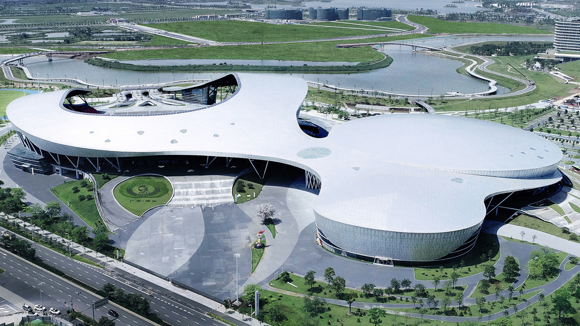 中国专业足球场效果图,中国设计最好的足球场