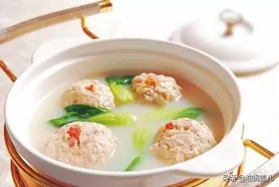 国宴淮扬菜清炖狮子头高清图片,清蒸蟹粉狮子头来历