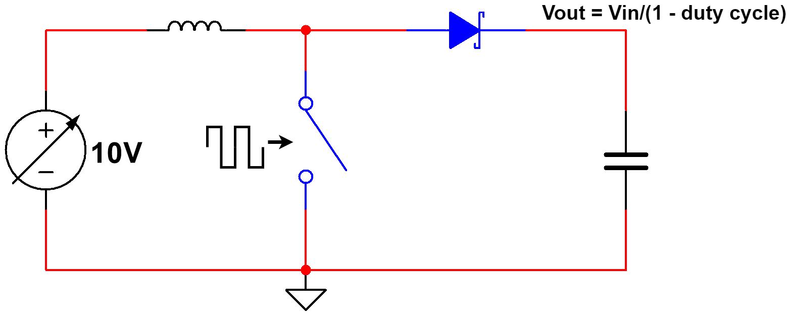 开关电源倍压升压电路,开关电源为什么要升压