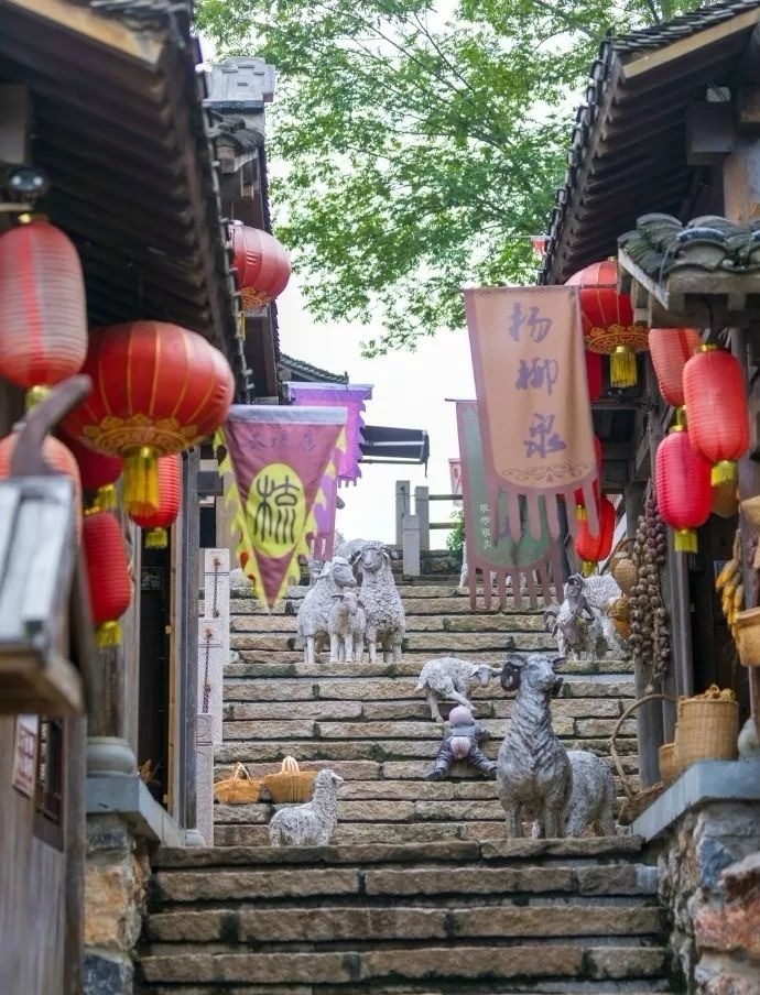 句容千华古村风光,句容千华古村旅游攻略