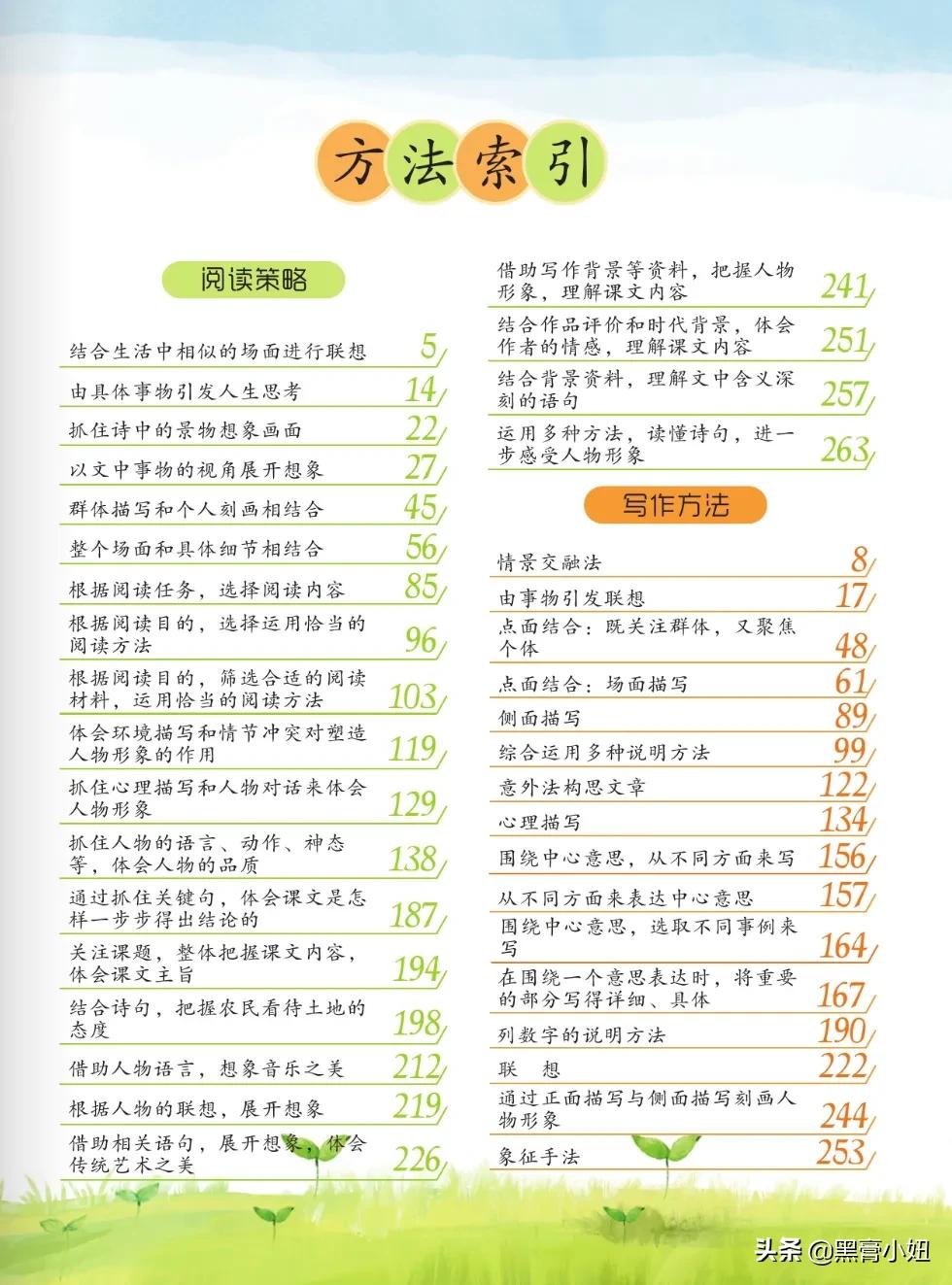 六年级上册语文第1单元课文梳理,部编版小学语文六年级下单元重点