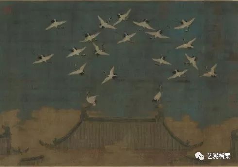 赵佶瑞鹤图高清大图,赵佶瑞鹤图一共多少字