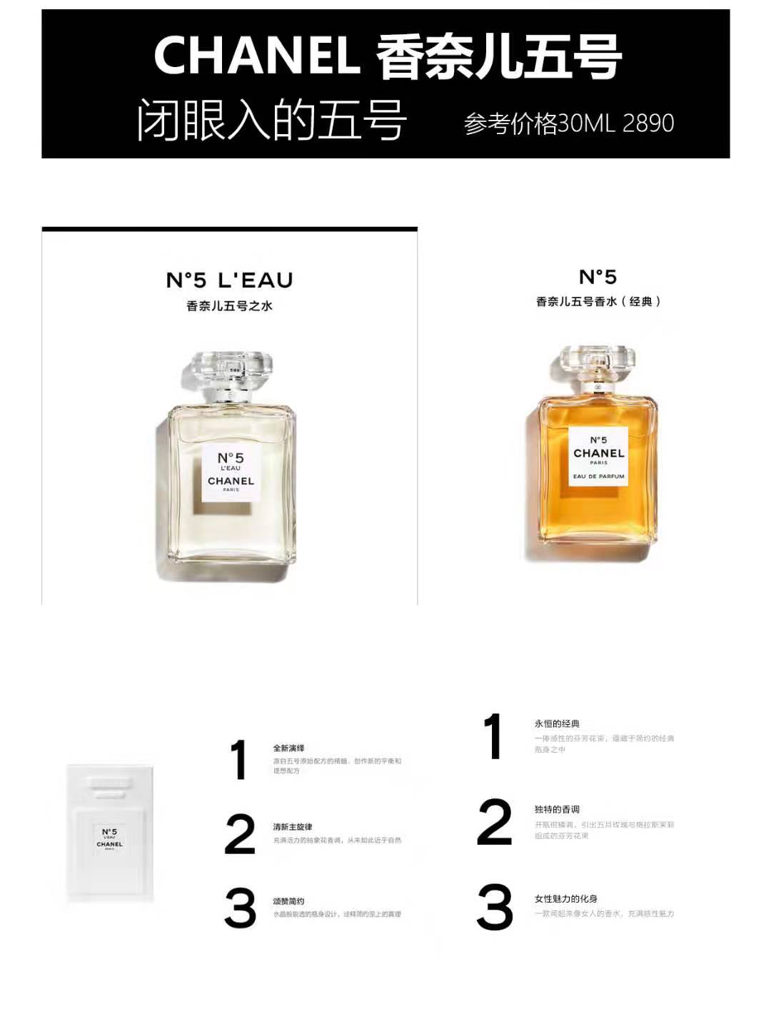 没有人不爱香奈儿香水,香奈儿五号和迪奥真我哪个好闻