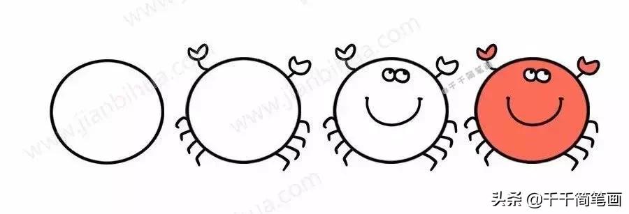 各种小动物头像简笔画图片,简笔画小动物情侣头像