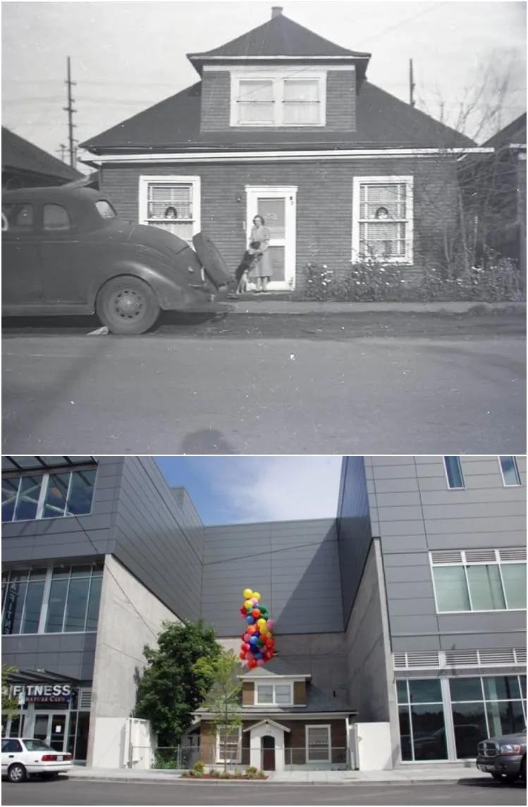 前20年和后20年对比照,十年前和现在的对比照