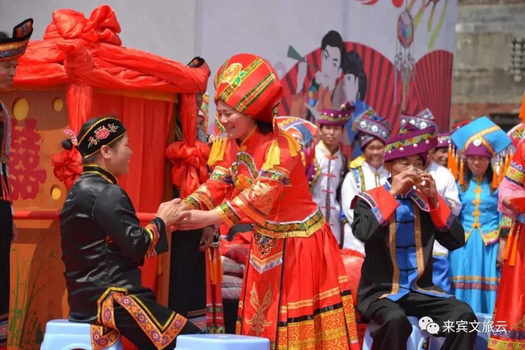 金秀瑶寨非遗集市,金秀瑶族特色文化展示