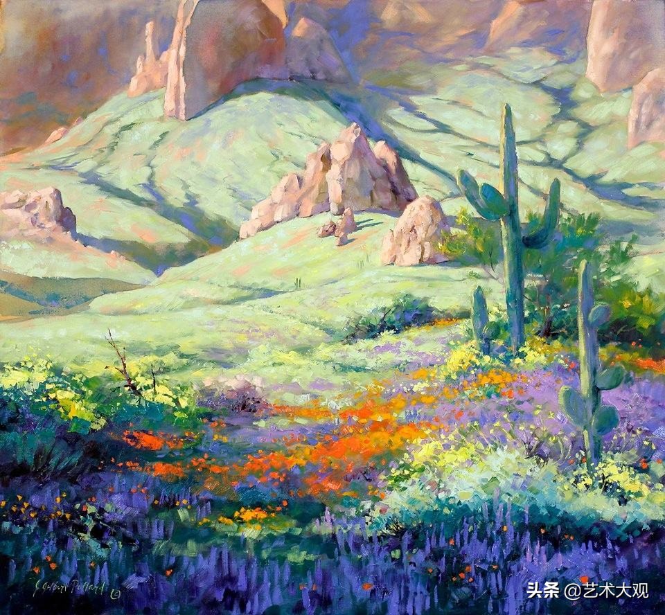 美国画家allenlawson油画风景,画家安德烈·杰拉西莫夫风景油画