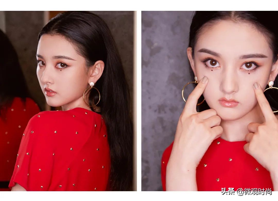 脸上有很多痣但是很好看的女生,脸上哪里有痣显好看