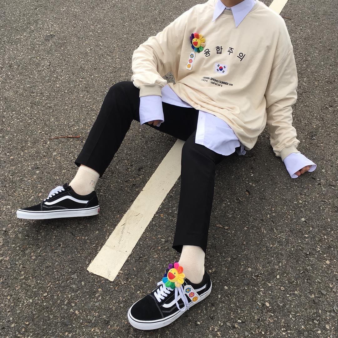 村上隆小花紫色,村上隆太阳花鞋子穿搭