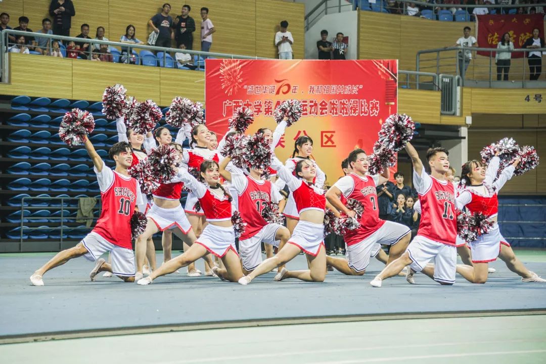 广西大学啦啦操舞蹈,广西大学啦啦操比赛