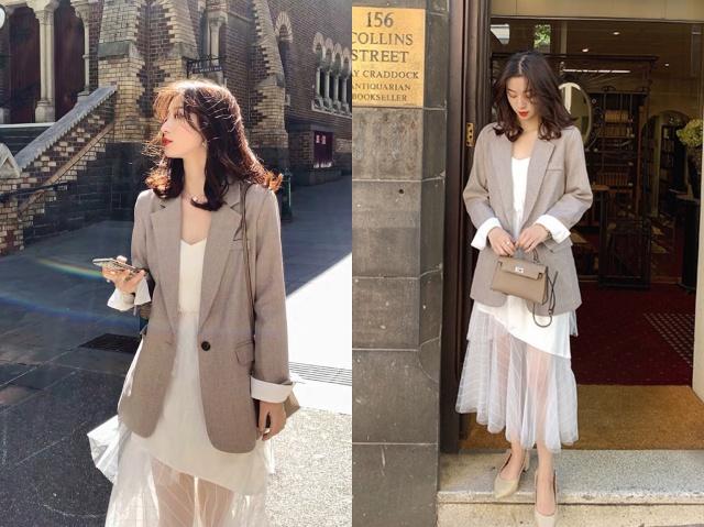 40套早春穿搭这样穿太好看,早春流行的气质穿搭