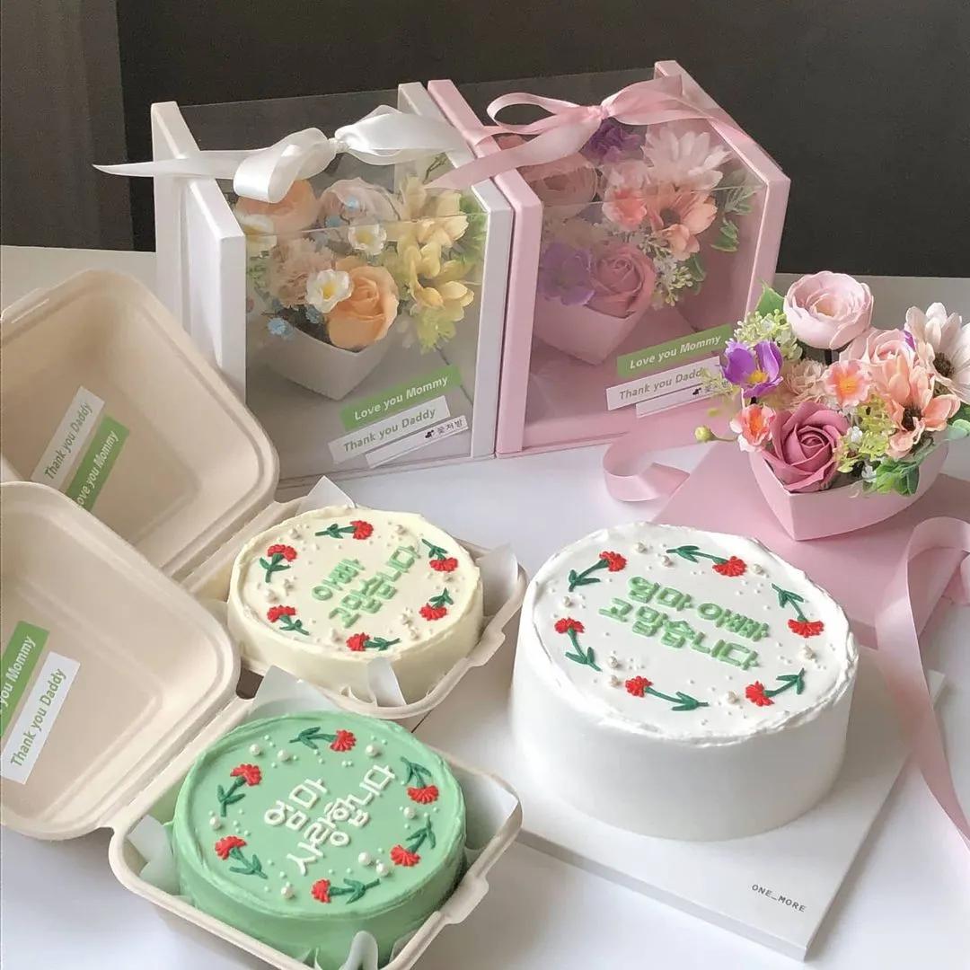 六种不同口味母亲节蛋糕,哈尔滨母亲节蛋糕款式最新图片