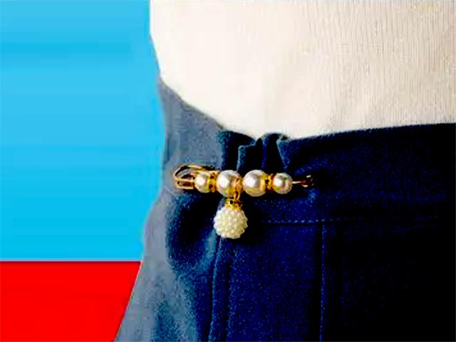 橡筋牛仔裙裙腰如何改小,牛仔裙腰部宽怎么改善