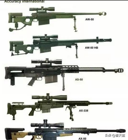 全球著名十大现役*击狙**步枪