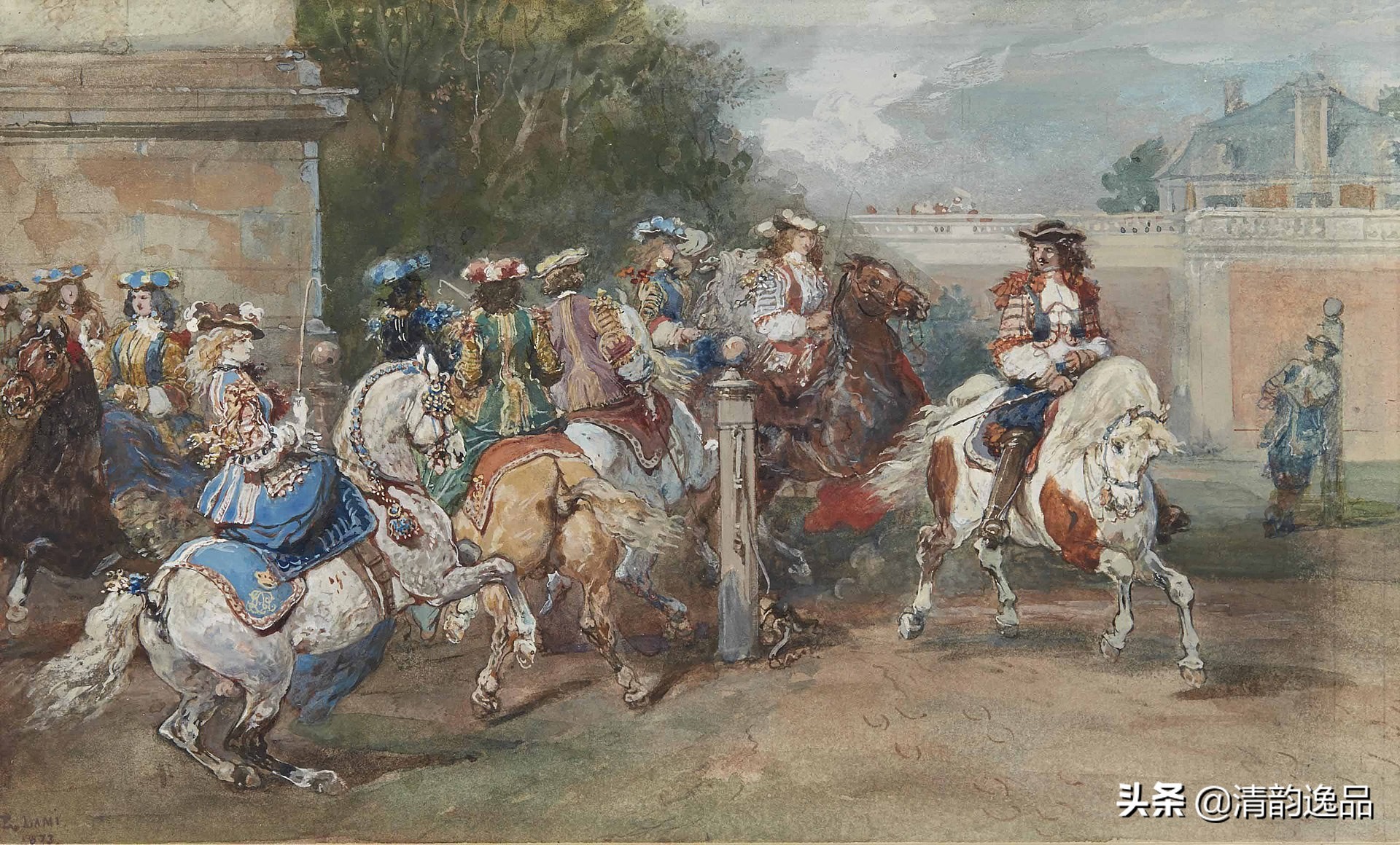 法国画家肖像油画作品欣赏,德国画家斯卡德绘画作品欣赏