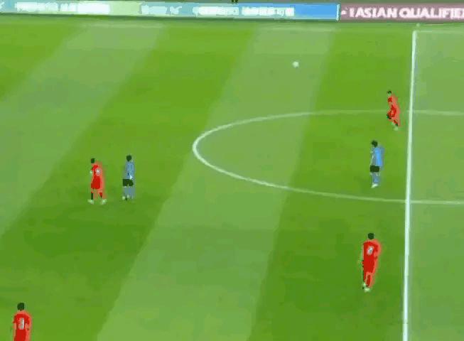 国足停球技术大解析,中国男足5-1大胜印度神级停球