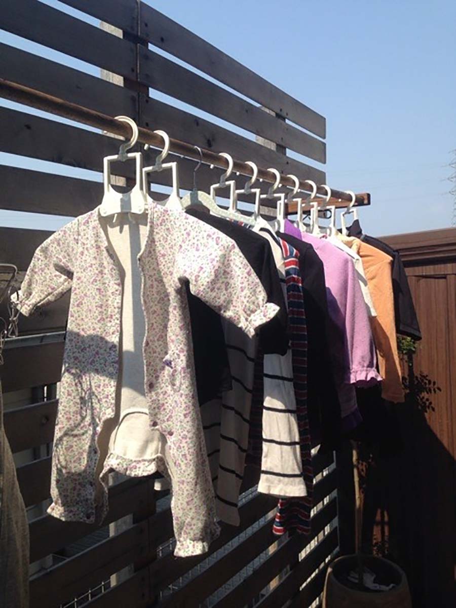 日式小型阳台晾衣,阳台晾衣就用它