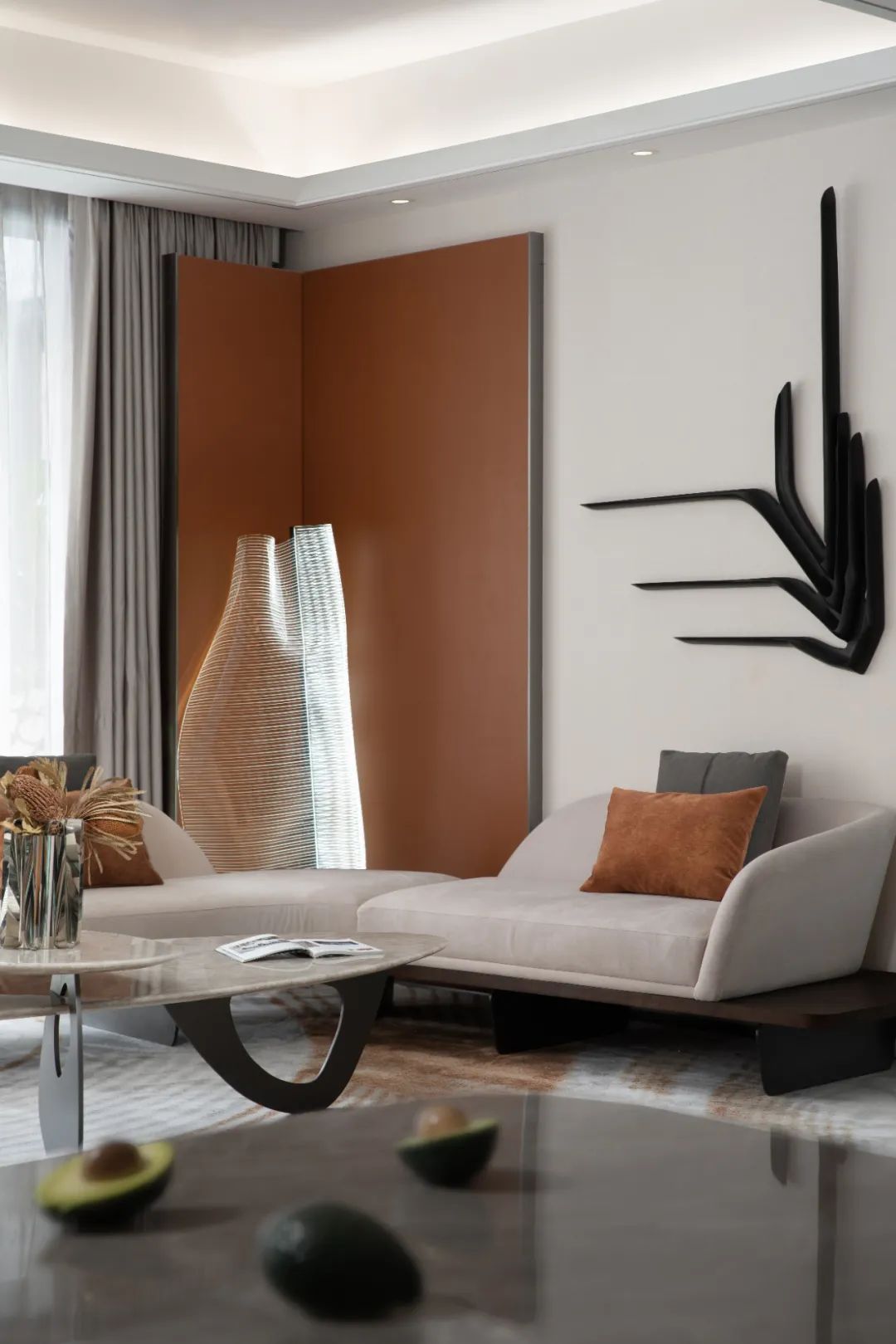 轻奢新中式家居风让生活更精致,轻奢风元素家具软装