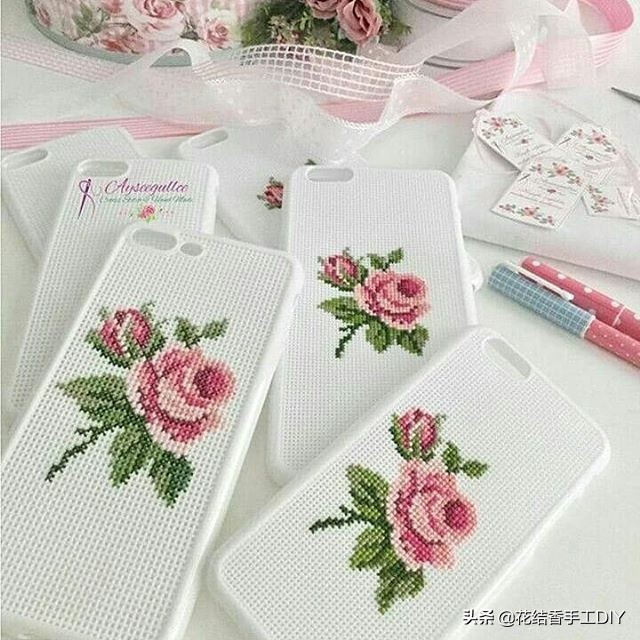 十字绣美丽的画,十字绣美丽花边