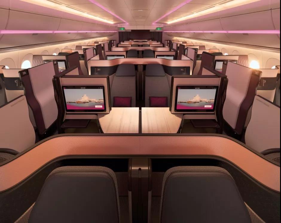 卡塔尔航空777经济舱体验,卡塔尔航空qsuite商务舱是哪个飞机