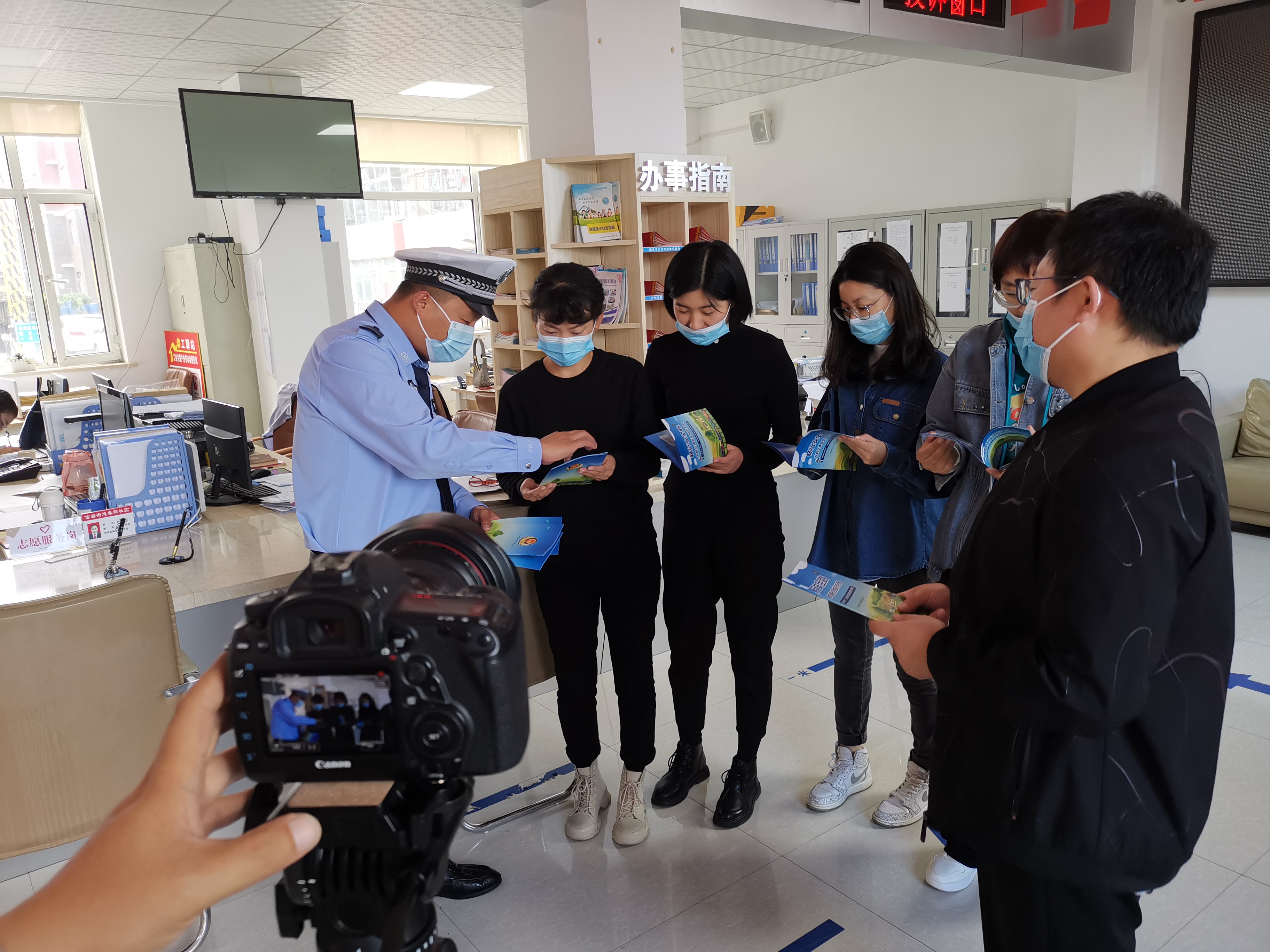 梨树交警充分发挥*党**员先锋模范作用全力做好创建省级文明城交通安全管理工作