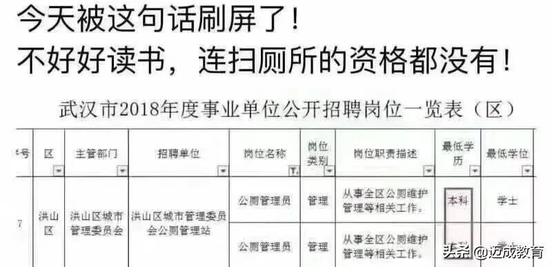 公共厕所硕士学历,武汉公共厕所管理员学历