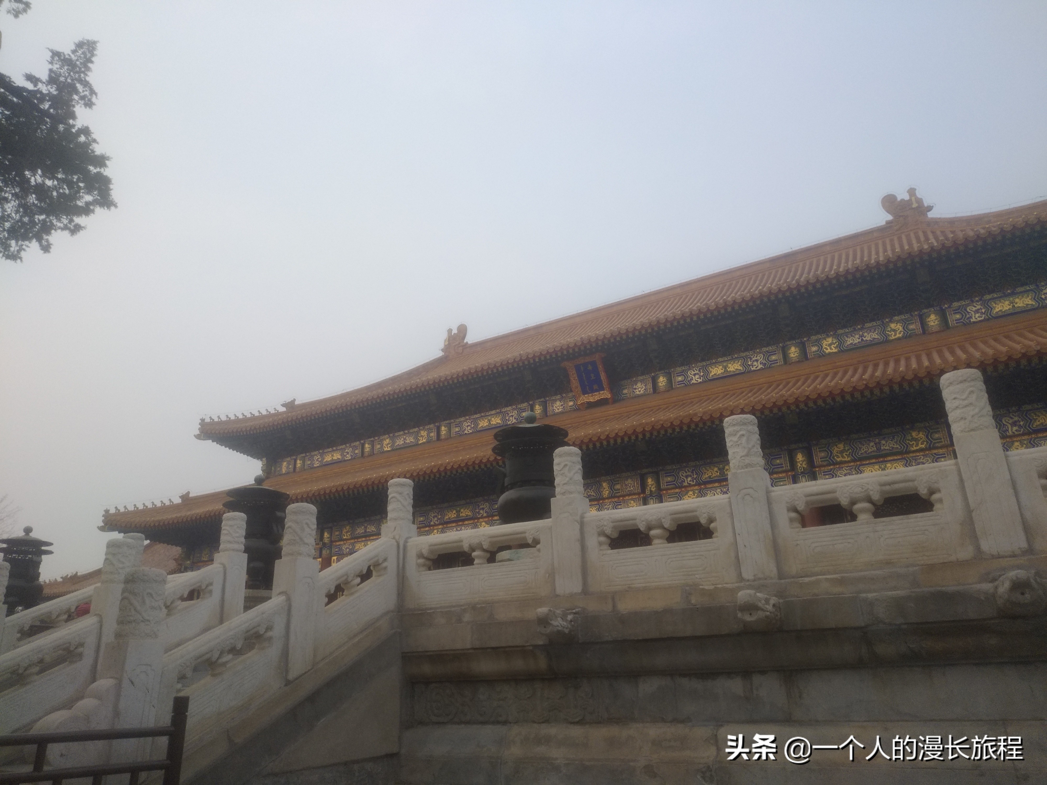 北京景山,这里是北京故宫