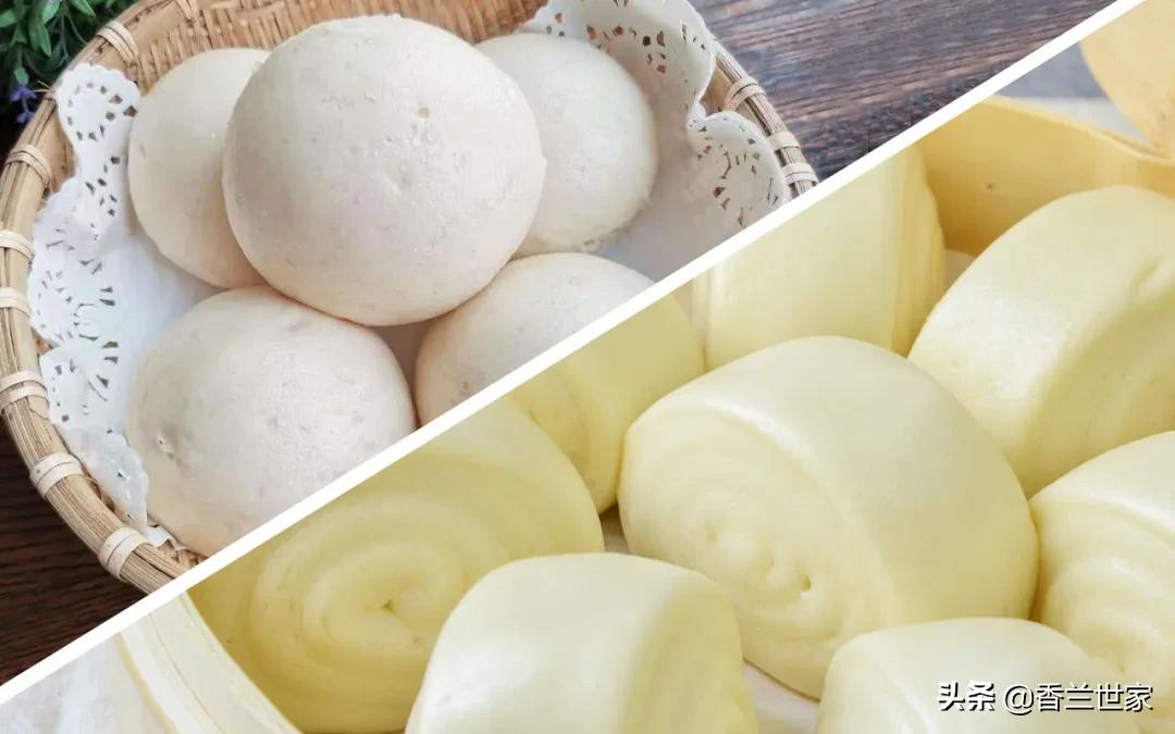 自然开花奶香开花馒头教程全过程,双层玫瑰花馒头教程全过程