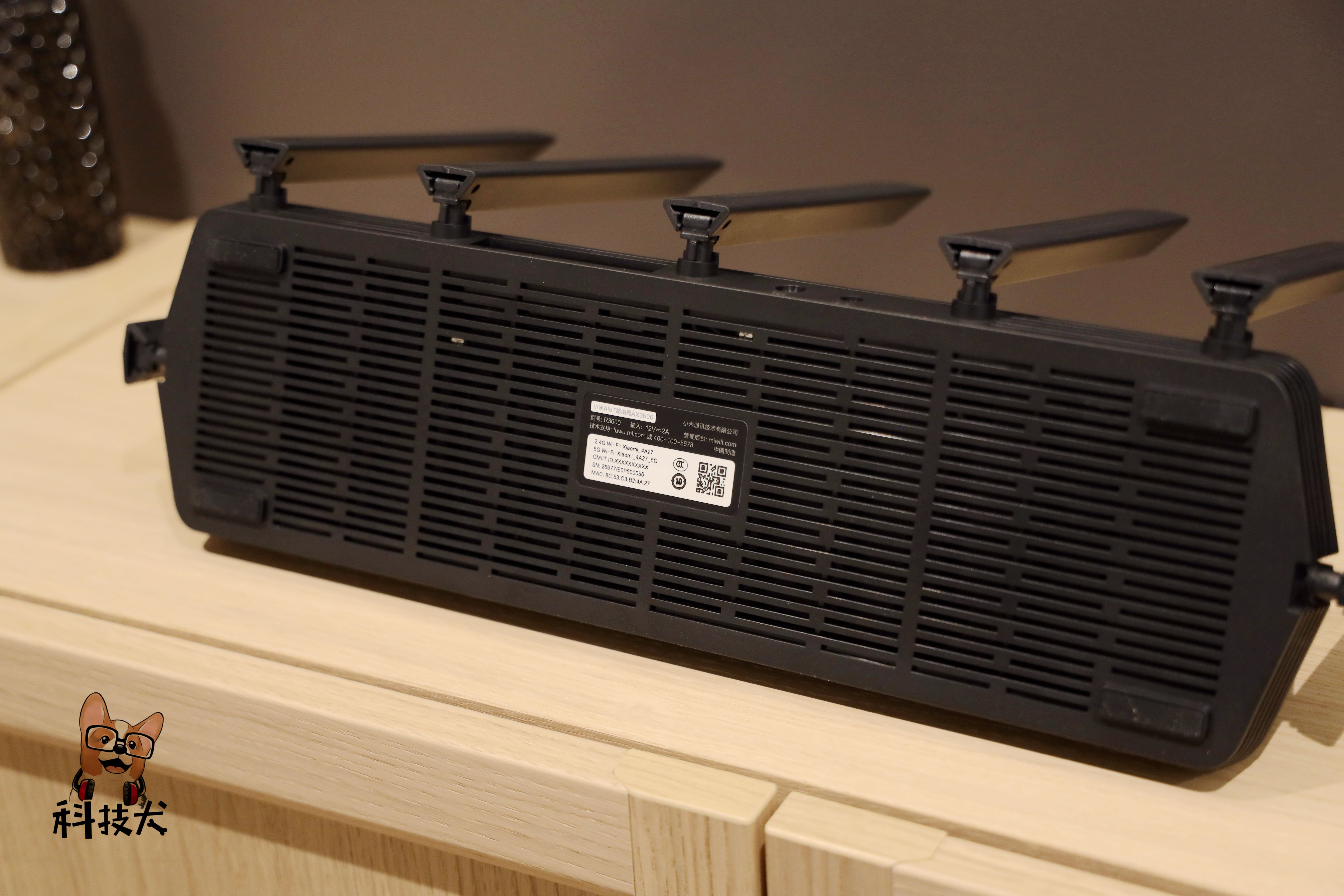 小米aiotax3600路由器,小米aiot路由器ax3600黑色
