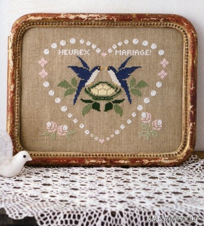 小型十字绣图案大全免费,简单好绣的十字绣图案