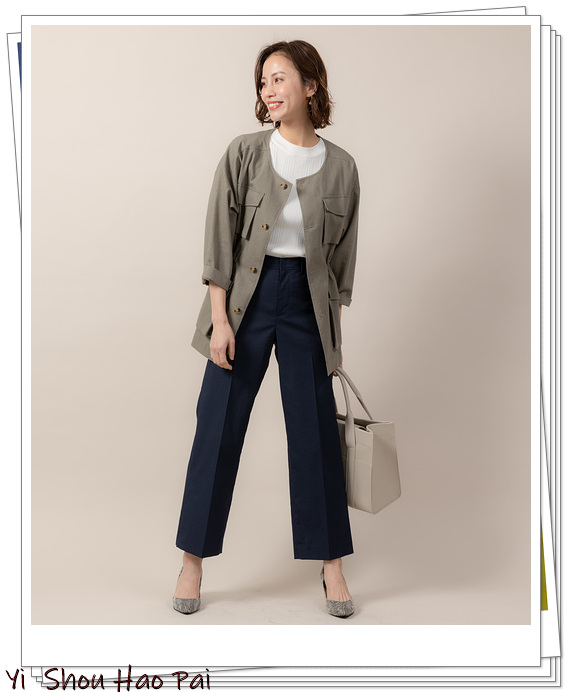 老外把这类衣服叫“Safari”，适合做春装！日本女人很流行穿