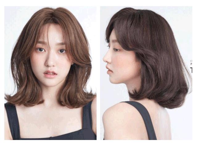 气垫烫普通理发店烫出的效果,火遍理发店