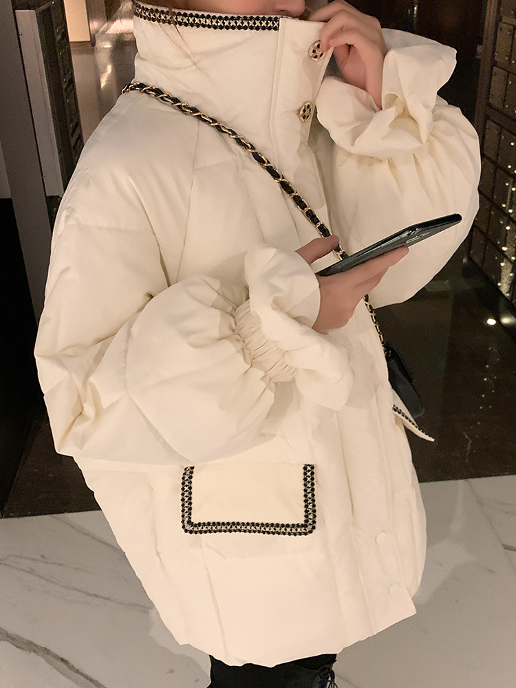 916高端减龄加厚气质款羽绒棉服,冬季外套棉服韩系高颜值