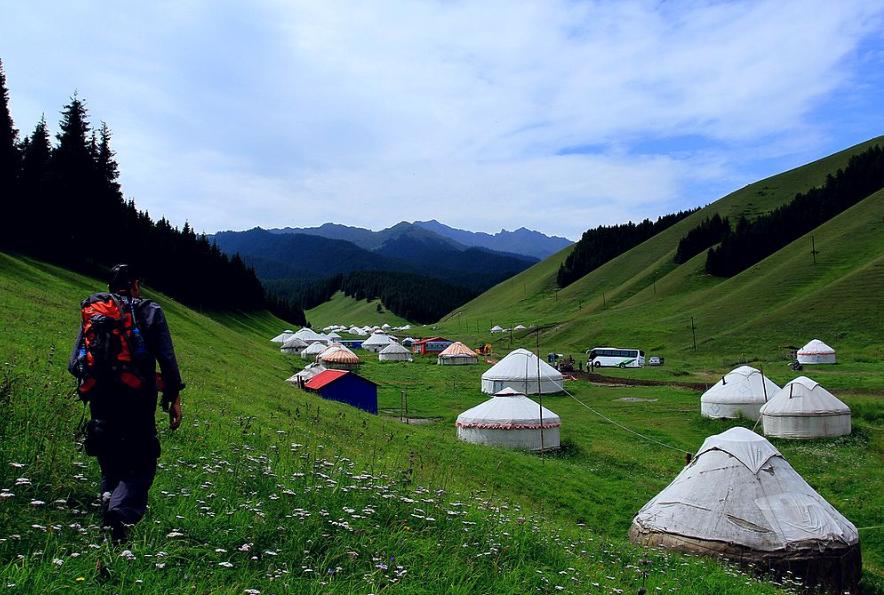 带毛驴徒步新疆,带着毛驴徒步