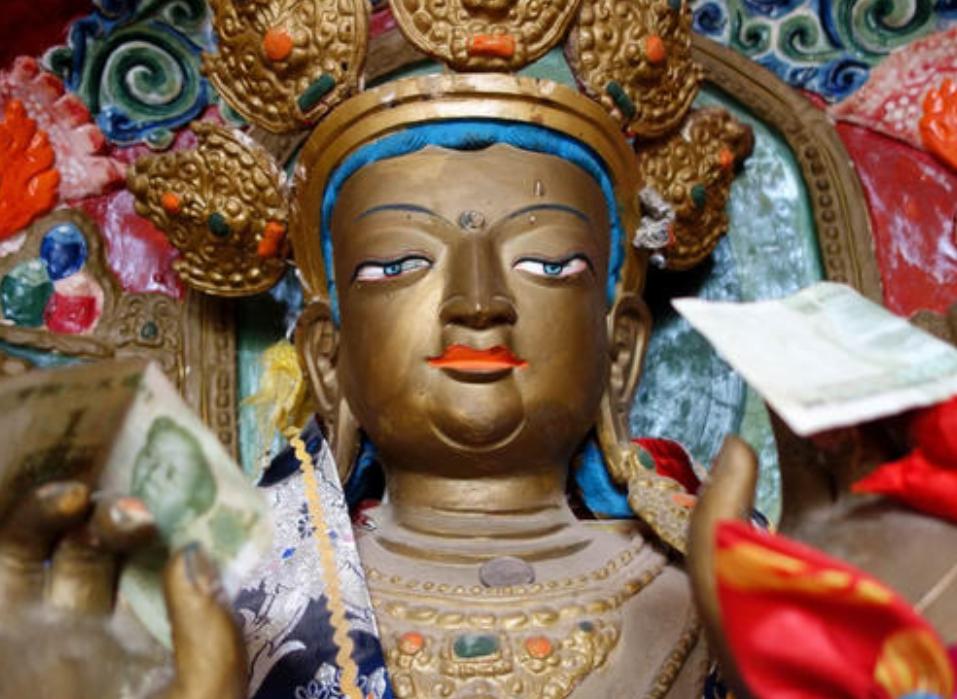 马蹄寺石窟被称为中国石窟之祖,金塔寺石窟和马蹄寺石窟