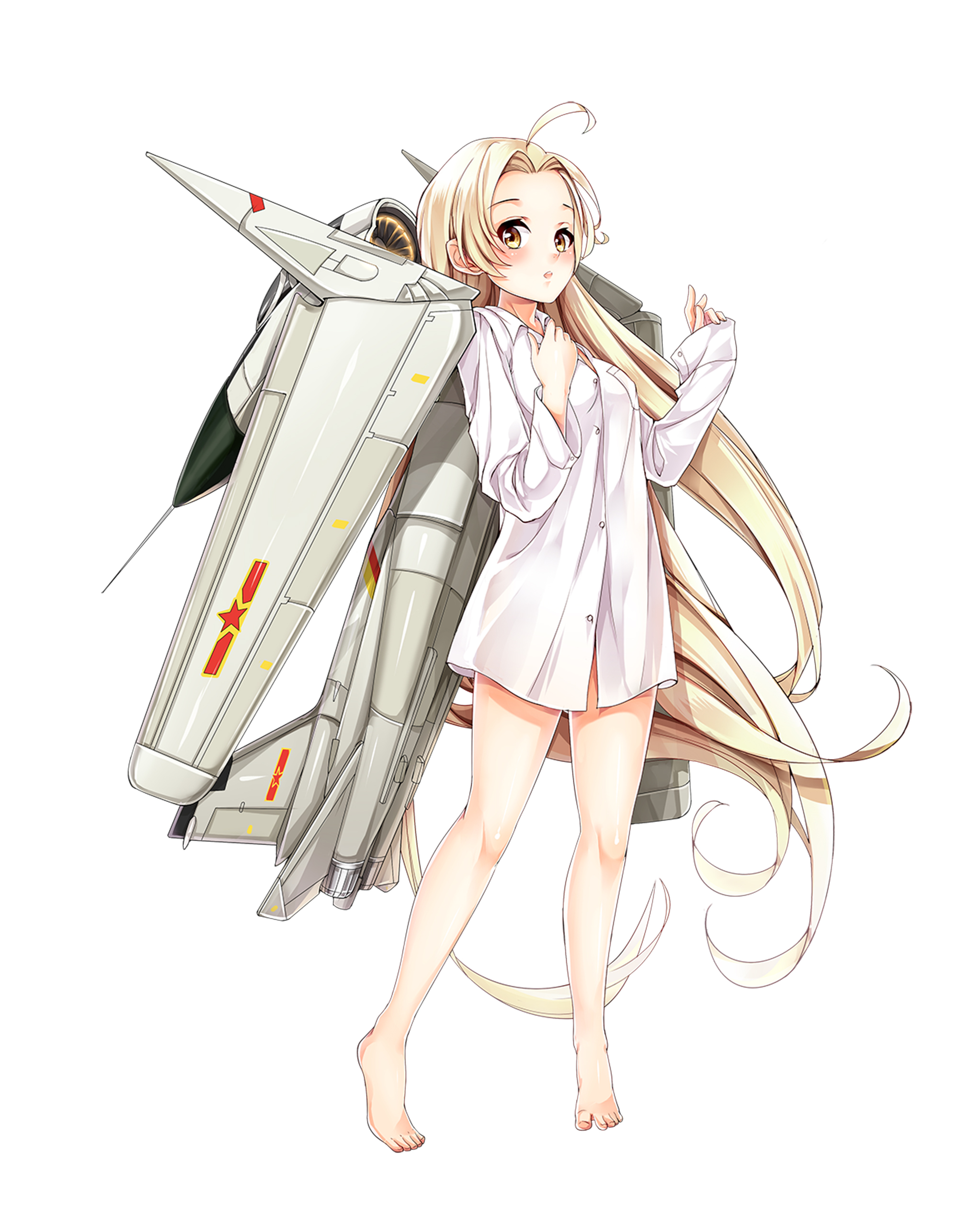 《苍穹战线》精美立绘原画插画卡牌欣赏，超过百种萌点各异的机娘