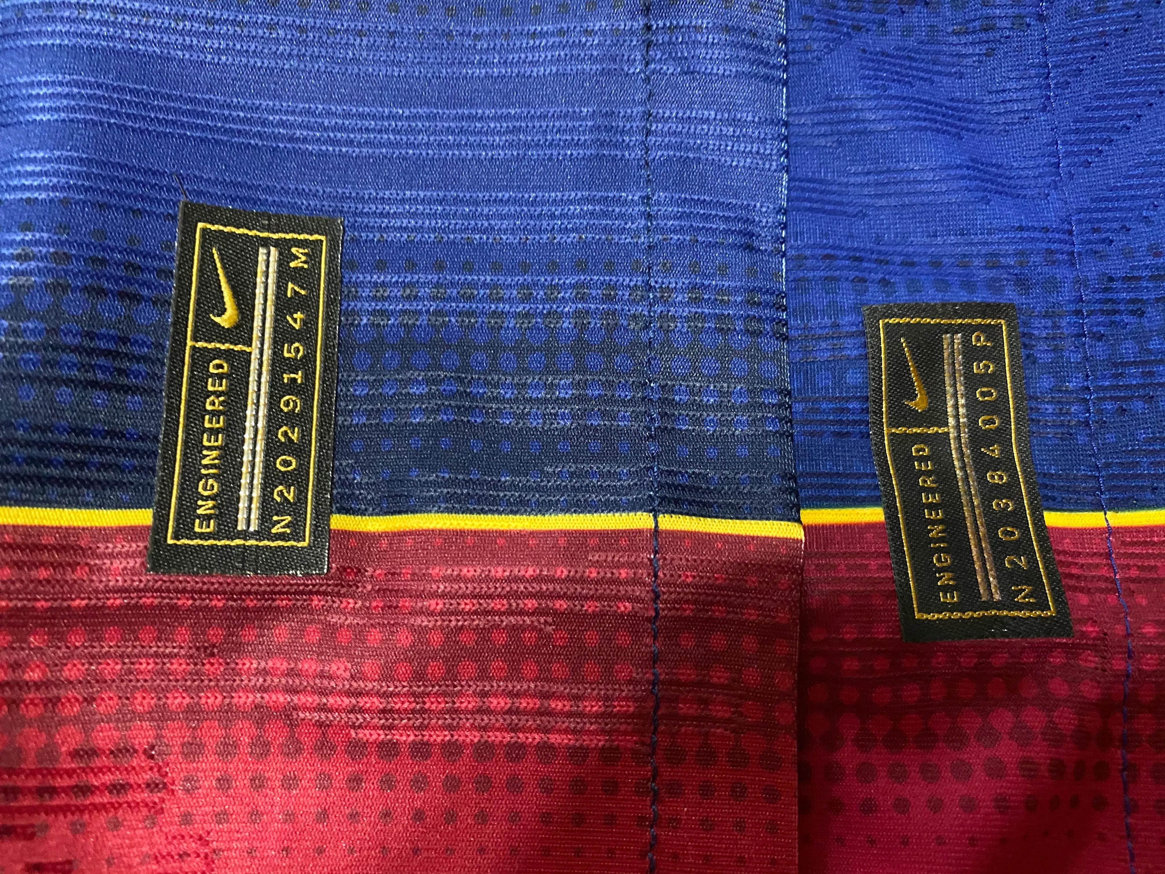 巴萨2020到2021赛季主场球衣欧冠版,巴萨下赛季客场球衣曝光