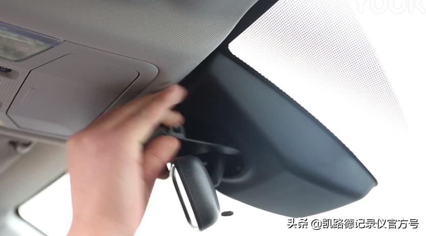 全新丰田威兰达/荣放专用行车记录仪，原厂模具免走线安装高清图